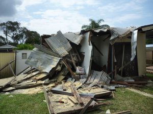 Tree has gone - time for a new shed!
